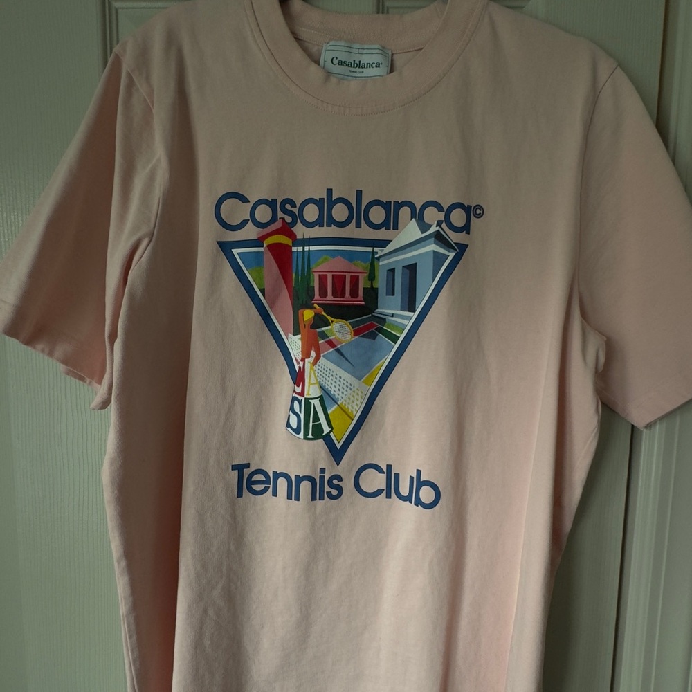 Casablanca ‘Tennis Club’ Tee - Size XL